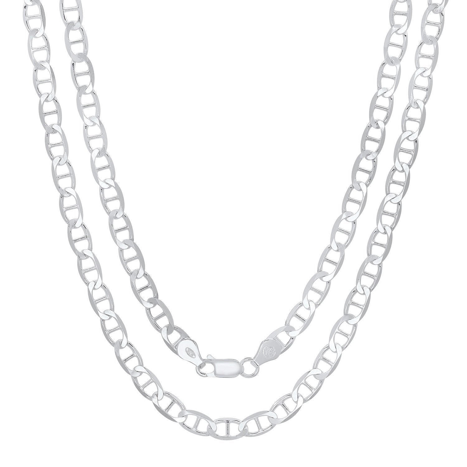 925 Flat Mariner Marina Gucci Chain