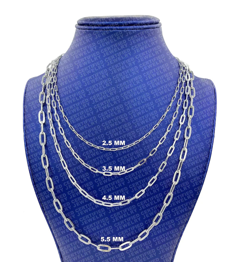 925 Solid Silver Round Box Necklace Necklaces - DailySale