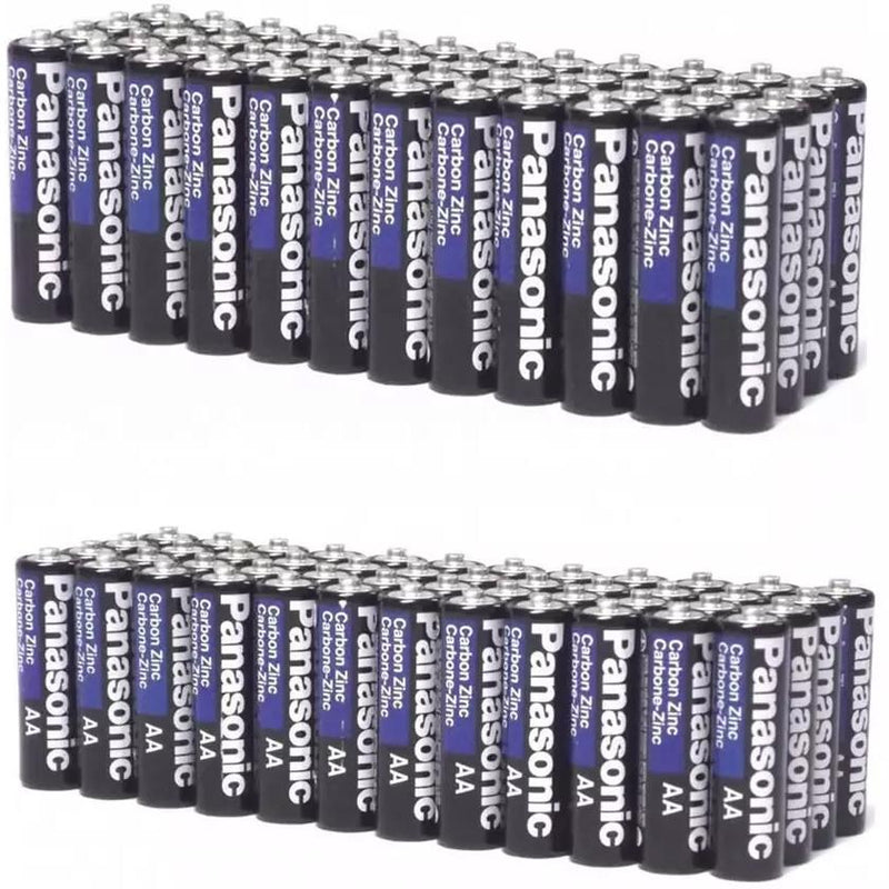 96-Pack: Panasonic Super Heavy Duty Batteries-Value Pack Household Batteries & Electrical - DailySale