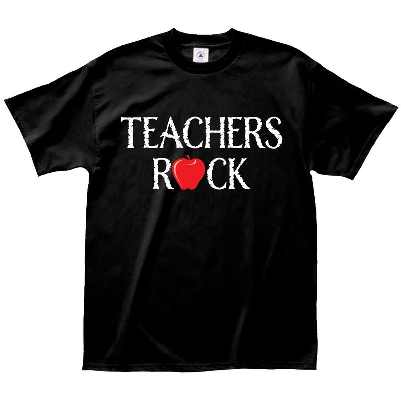 Teachers Rock or Teacher Superpower T-Shirt - Assorted Styles and Sizes - DailySale, Inc