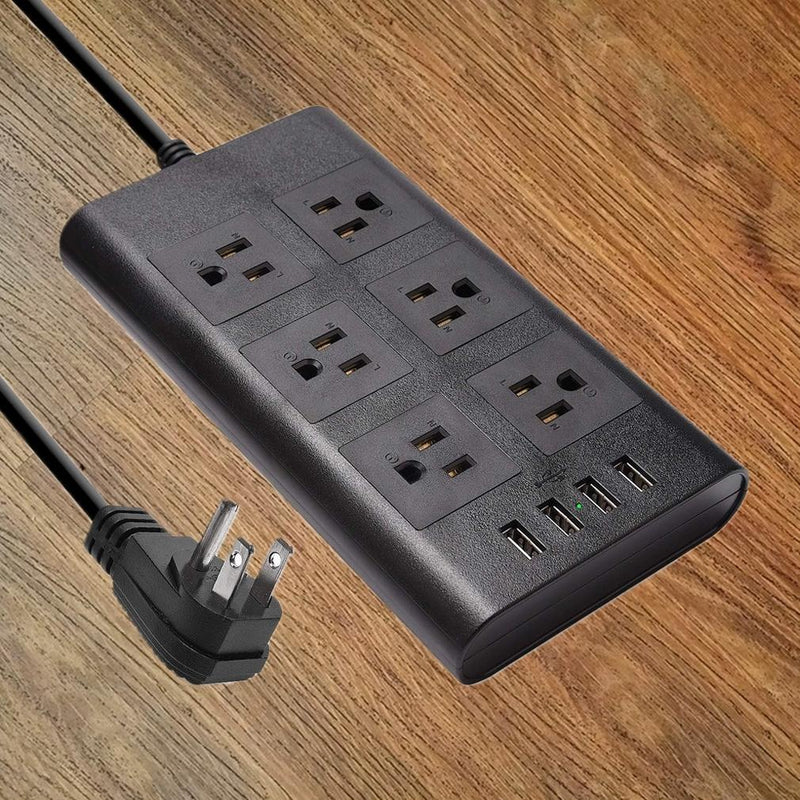 9.8ft USB Power Strip Surge Protector Gadgets & Accessories - DailySale