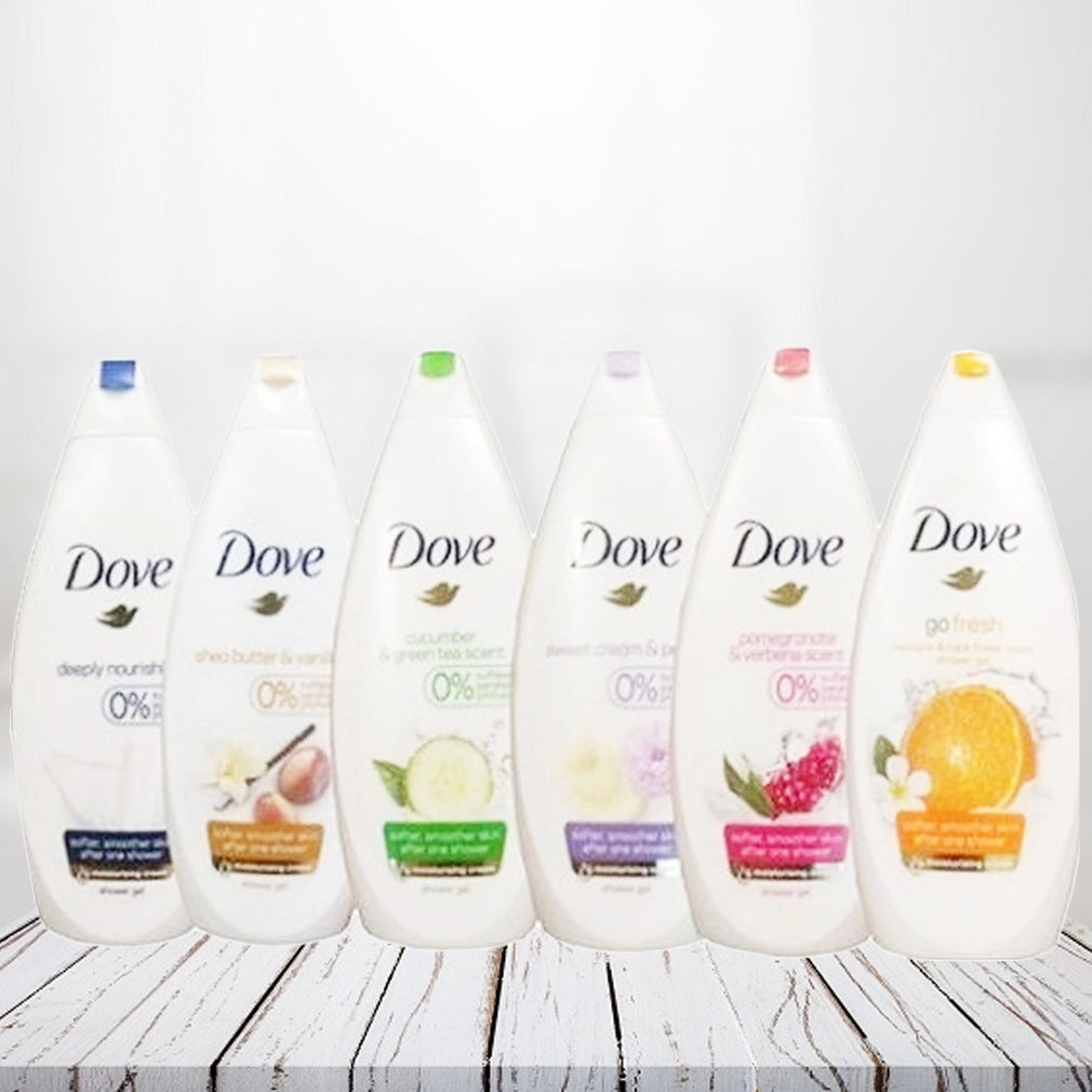 6-Pack Dove Body Wash Shower Gel - DailySale, Inc