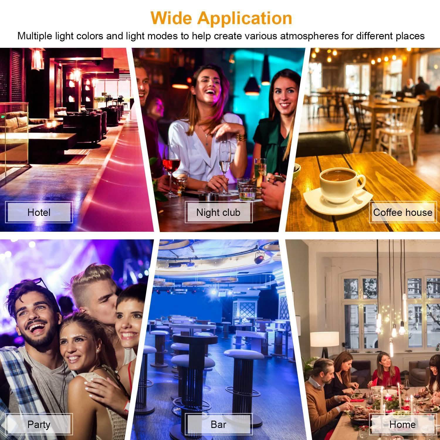 9W LED Light Bulb E27 RGB Lamp Lighting & Decor - DailySale