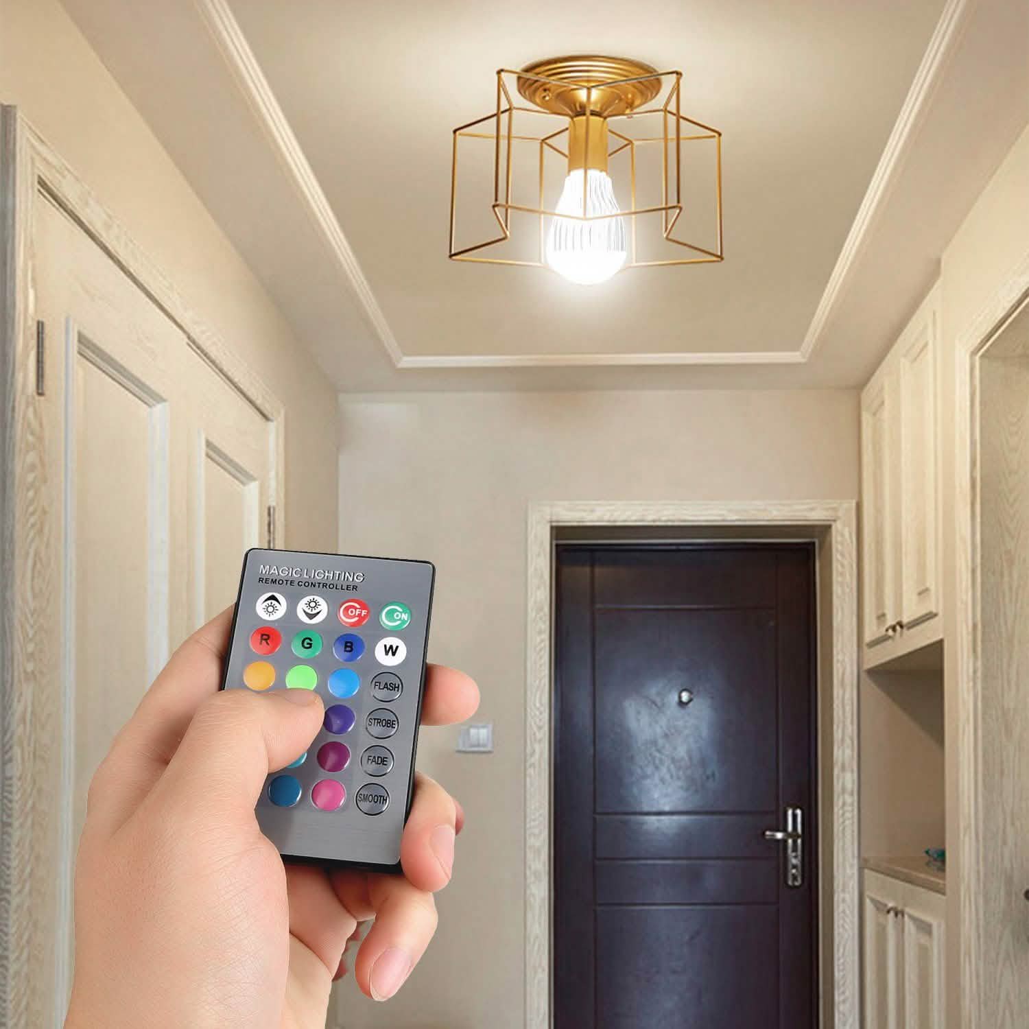 9W LED Light Bulb E27 RGB Lamp Lighting & Decor - DailySale