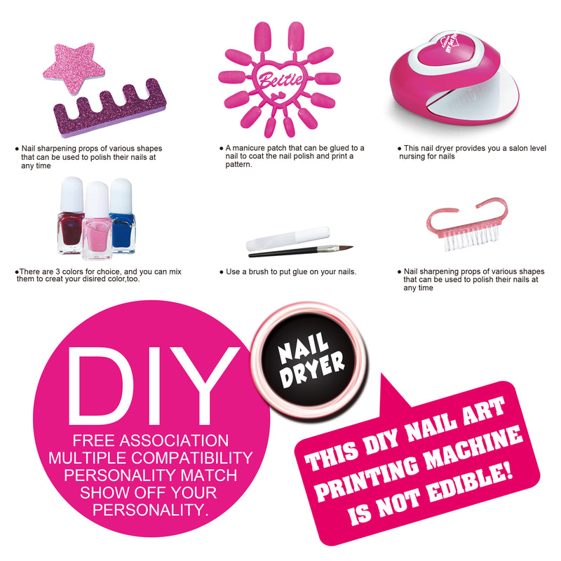 DIY Nail Art Tool Manicure Set