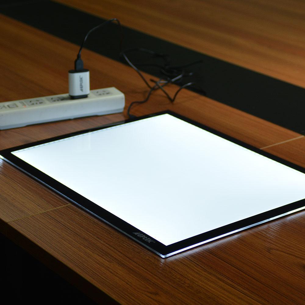 A3 Size LED Artcraft Tracing Light Pad Art & Craft Supplies - DailySale