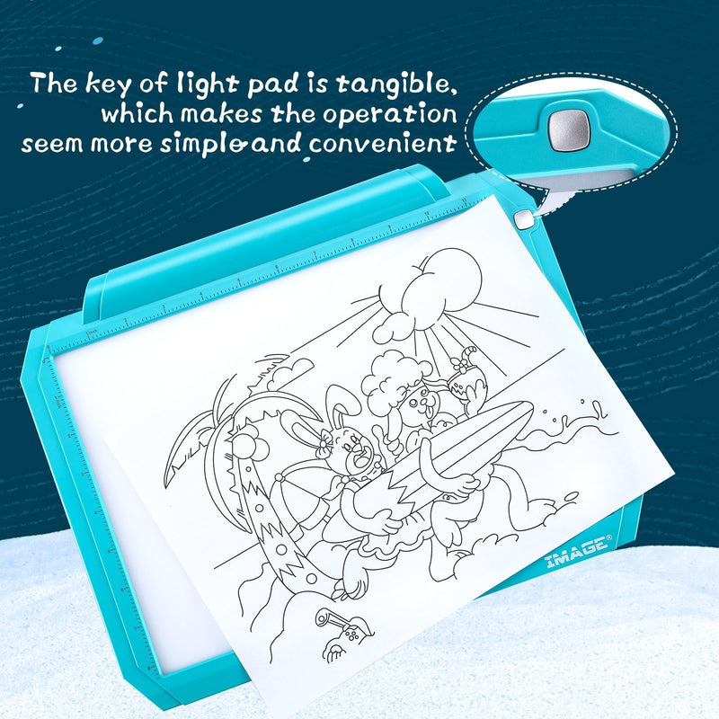 A4 Led Tracing Light Pad Box Memory Function Drawing Sketching Animati