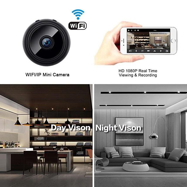 A9 IP Camera Full HD 1080P Mini Camera Cameras & Drones - DailySale