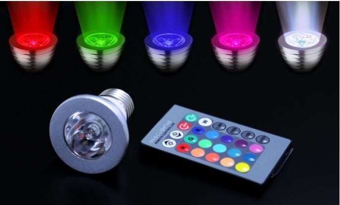 2-Pack: Magic Light Color-Changing LED Light Bulbs with Remote Control - DailySale, Inc
