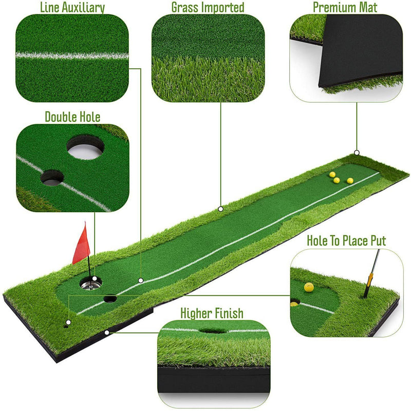 Abco Tech Golf Putting Green Mat Toys & Hobbies - DailySale