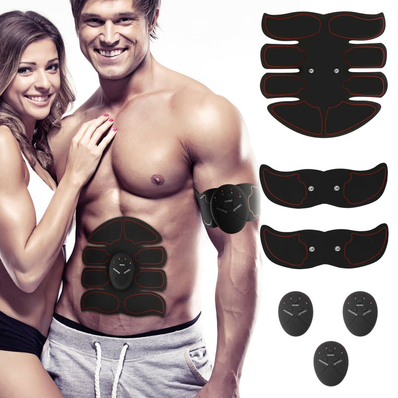 Abs Stimulator Muscle Toner EMS with 6 Modes Fitness - DailySale