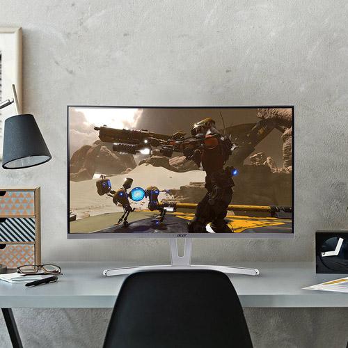 Acer ED273 wmidx 27" Full HD Curved Monitor with Freesync Computer Accessories - DailySale