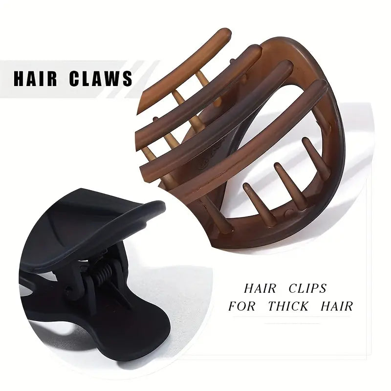 Acrylic Hair Claw Thick Hair Barrettes For Styling Hair Beauty & Personal Care - DailySale