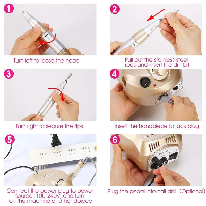 Acrylic Nail Drill Machine Beauty & Personal Care - DailySale