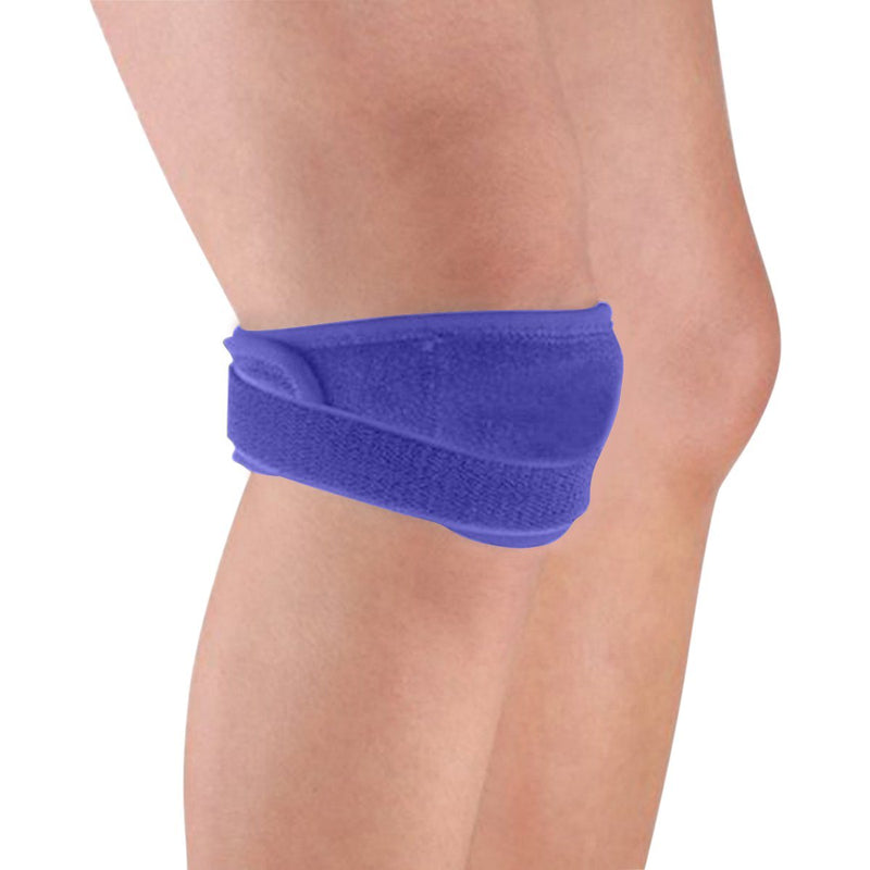 Adjustable Patella Tendon Support Sports & Outdoors Blue - DailySale