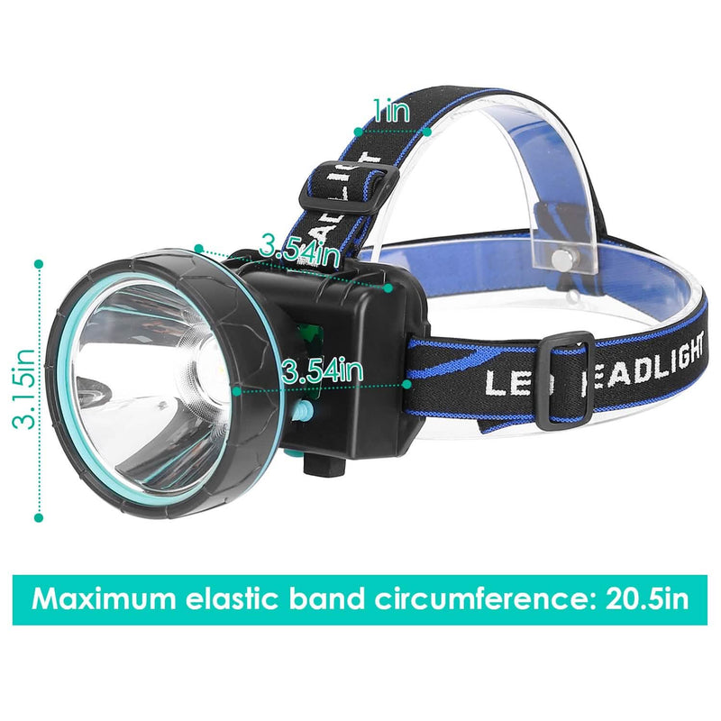 Adjustable Rechargeable LED Spotlight Headlight Sports & Outdoors - DailySale