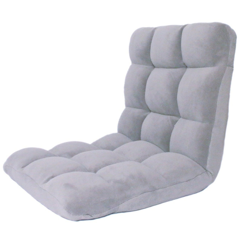 Adjustable Recliner Rocker Memory Foam Floor Ergonomic Gaming Chair Furniture & Decor Gray - DailySale