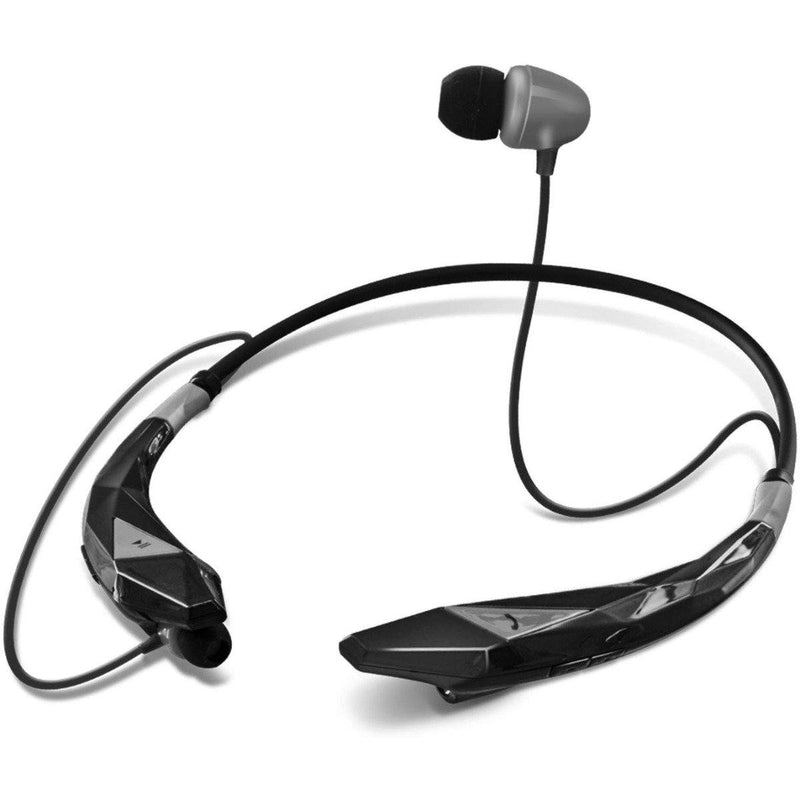 Aduro Amplify Pro Stereo Wireless Headset Headphones & Speakers Black - DailySale