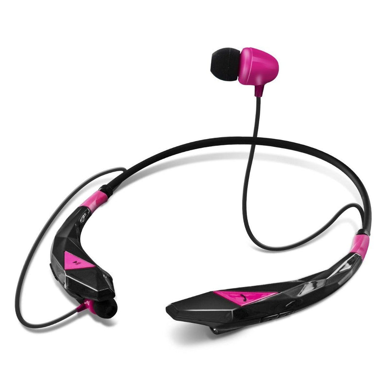 Aduro Amplify Pro Stereo Wireless Headset Headphones & Speakers Pink - DailySale