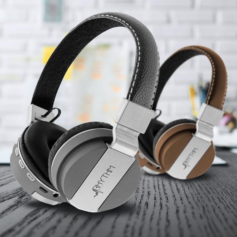 Aduro Pop Soul Leather Wireless Headphones Headphones & Speakers - DailySale