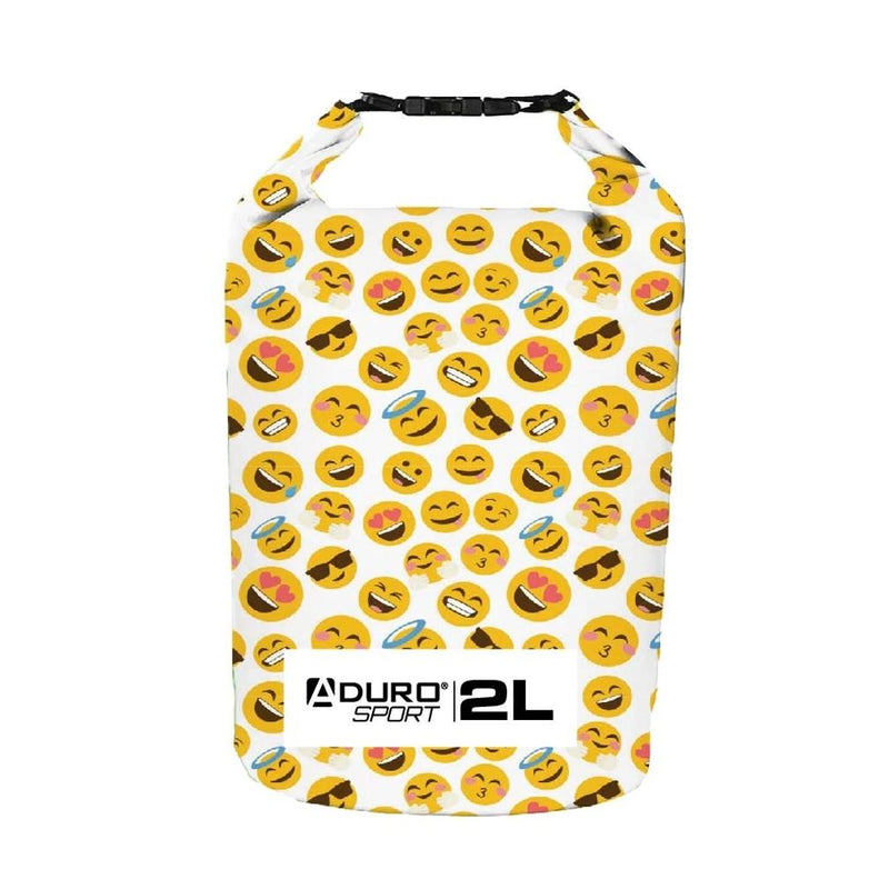 Aduro Sport Floating Waterproof Dry Bag Sports & Outdoors 2 Liter Emoji - DailySale