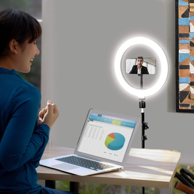 Aduro U-Stream Home Streaming Studio with 10" Ring Light and Tripod Beauty & Personal Care - DailySale