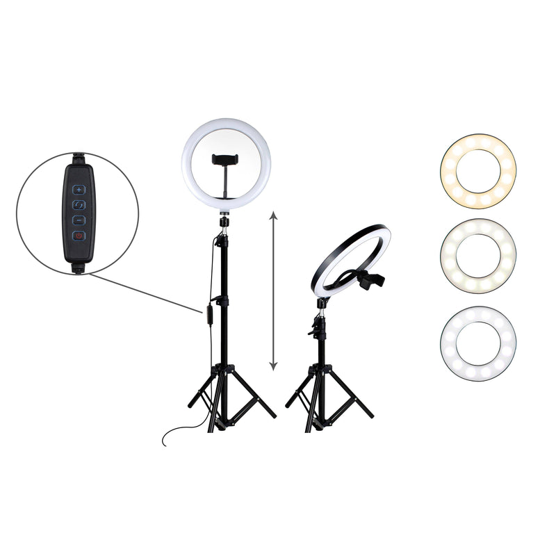 Aduro U-Stream Home Streaming Studio with 10" Ring Light and Tripod Beauty & Personal Care - DailySale
