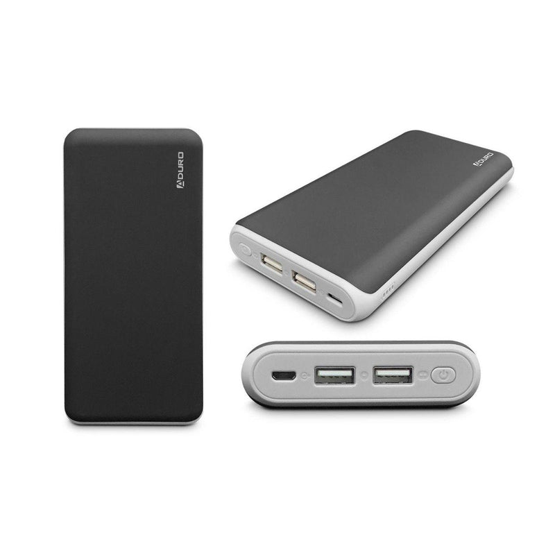 Aduro Ultraboost 20,000mAh Dual USB Backup Battery Gadgets & Accessories Black - DailySale