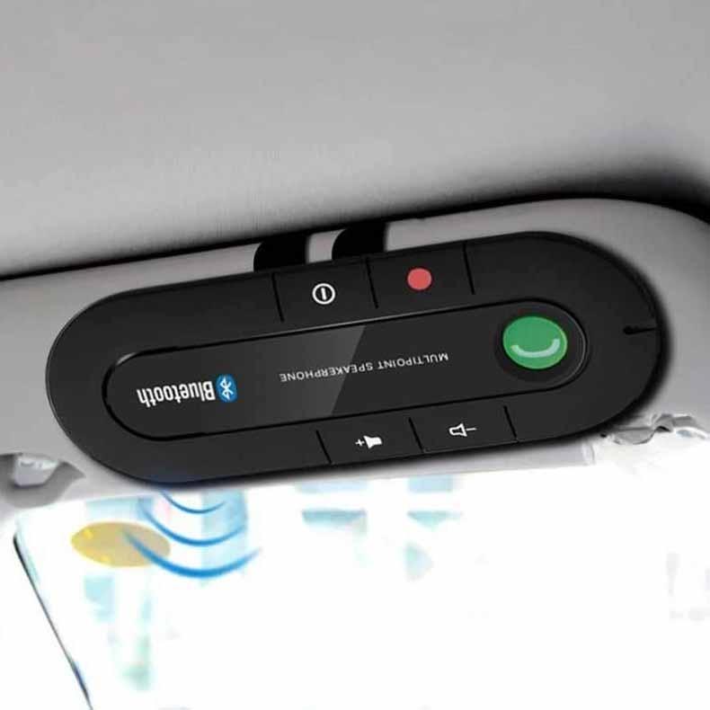 AE Bluetooth Magnetic Car Speakerphone Auto Accessories - DailySale