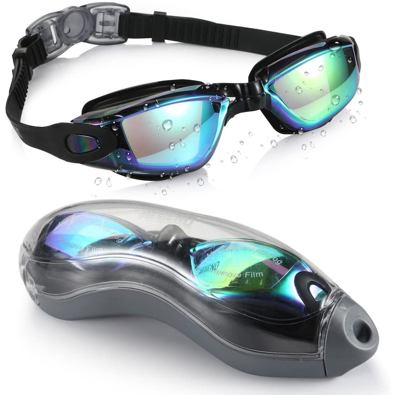 Aegend Swim Goggles No Leaking Full Protection Sports & Outdoors Aqua - DailySale