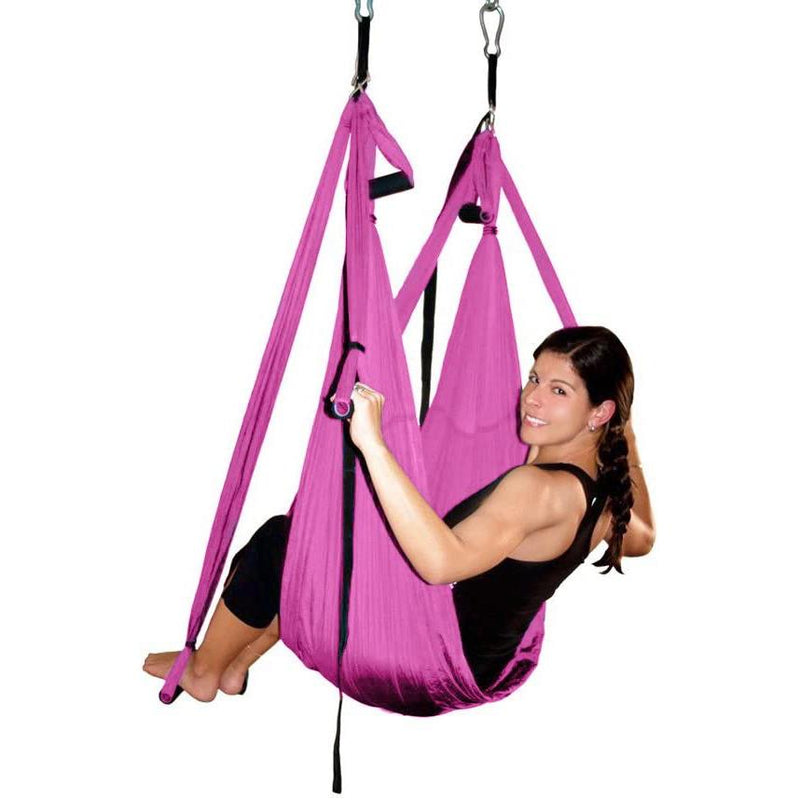 Aerial Yoga Swing Hammock Anti Gravity Fitness Inversion Yoga Trapeze Sling Prop Fitness - DailySale