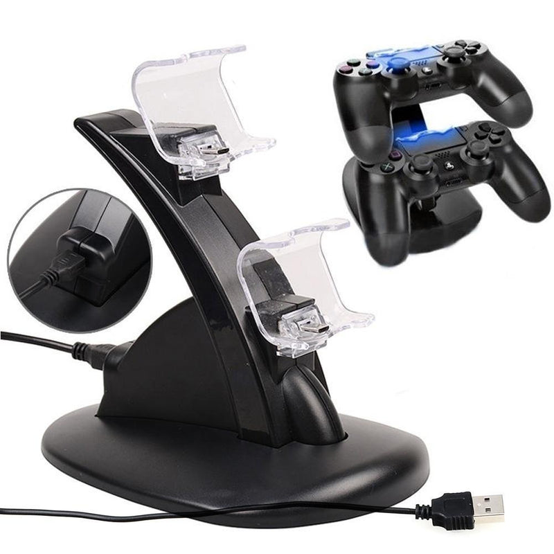 AGPtek Dual USB Charger Charging Docking Station for PS4 Gadgets & Accessories - DailySale