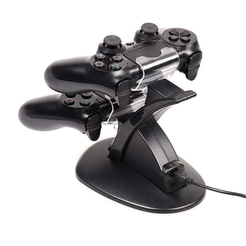 AGPtek Dual USB Charger Charging Docking Station Stand for Sony Playstation 4 PS4 Controller Gadgets & Accessories - DailySale
