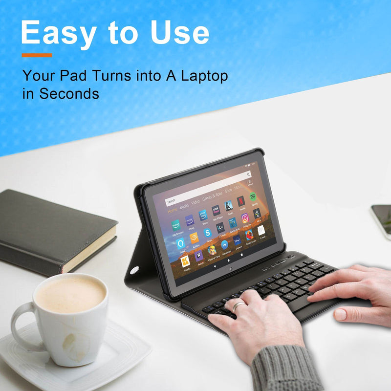 AGPtEK Kindle Fire Keyboard Case Mobile Accessories - DailySale