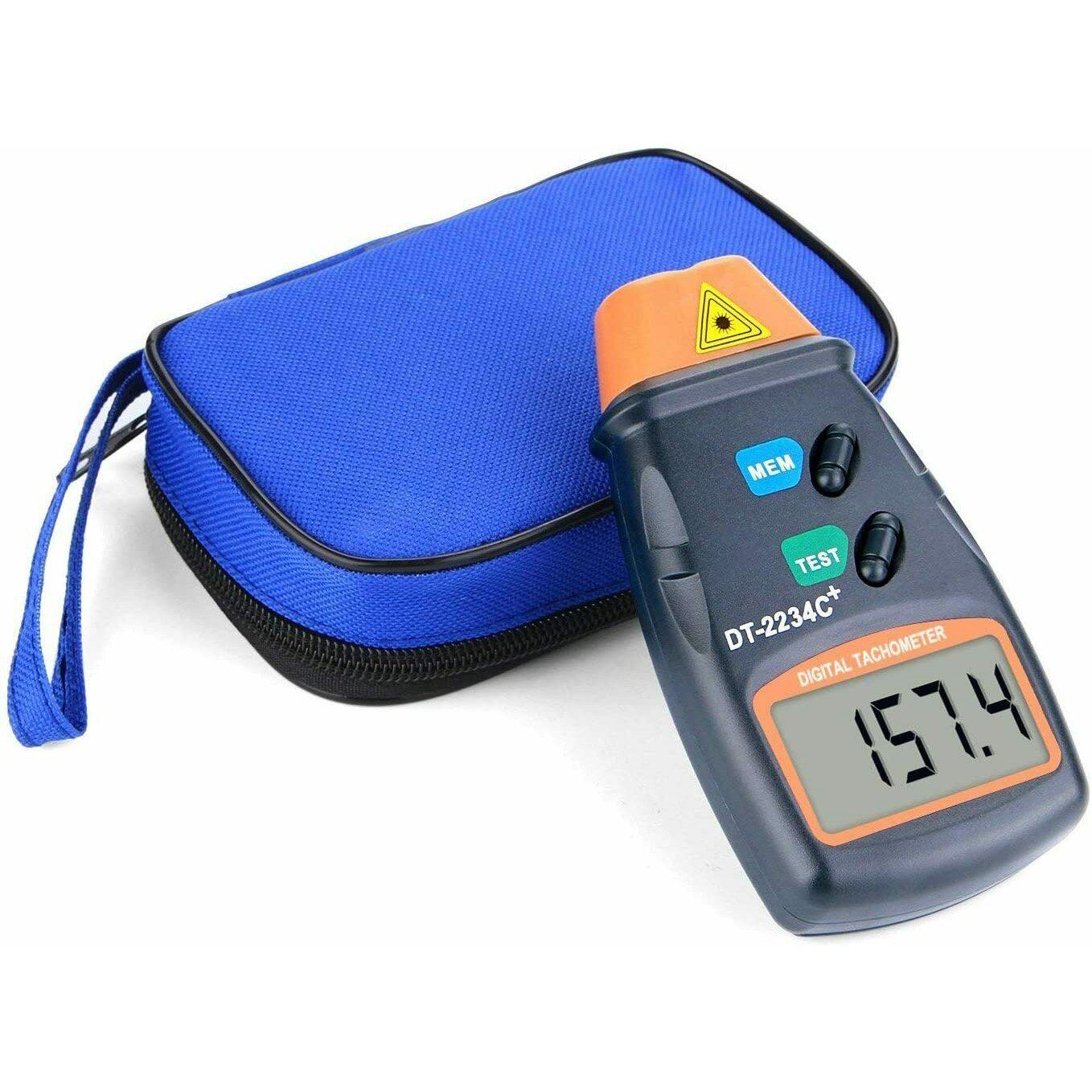 AGPtek Professional Digital Laser Photo Tachometer Non Contact RPM Tach Auto Automotive - DailySale