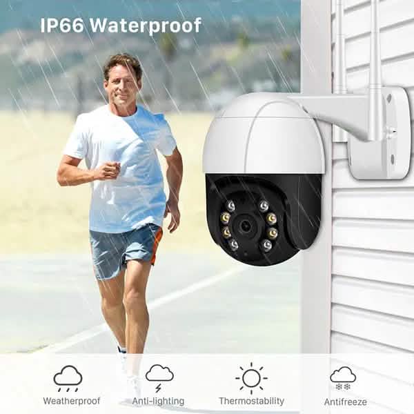AI Human Detection Wireless Home Security Camera Smart Home & Security - DailySale