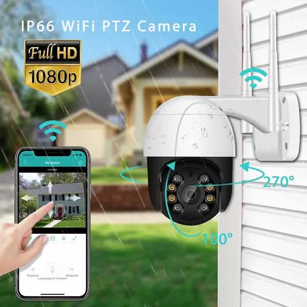 AI Human Detection Wireless Home Security Camera Smart Home & Security - DailySale