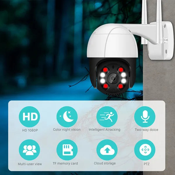 AI Human Detection Wireless Home Security Camera Smart Home & Security - DailySale