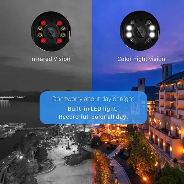 AI Human Detection Wireless Home Security Camera Smart Home & Security - DailySale