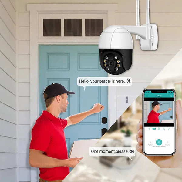 AI Human Detection Wireless Home Security Camera Smart Home & Security - DailySale