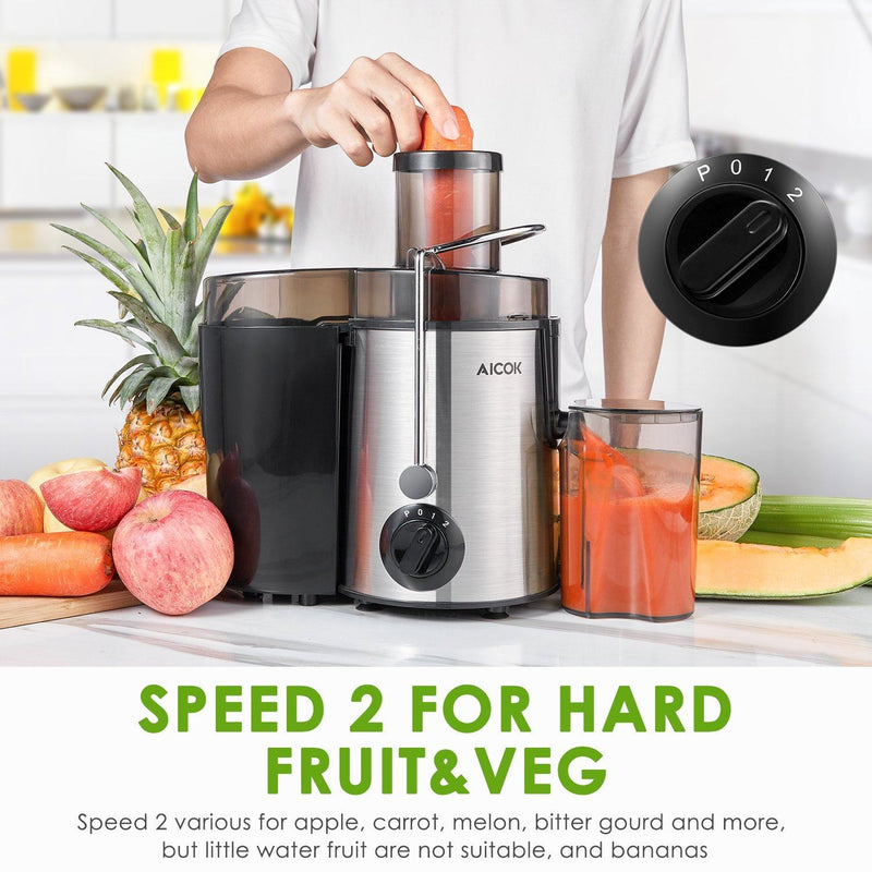Aicok Juicer Centrifugal Juicer for Whole Fruit and Vegetable Kitchen & Dining - DailySale