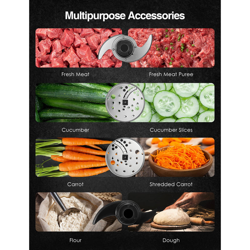 AICOK Multifunctional Food Processor Kitchen Appliances - DailySale