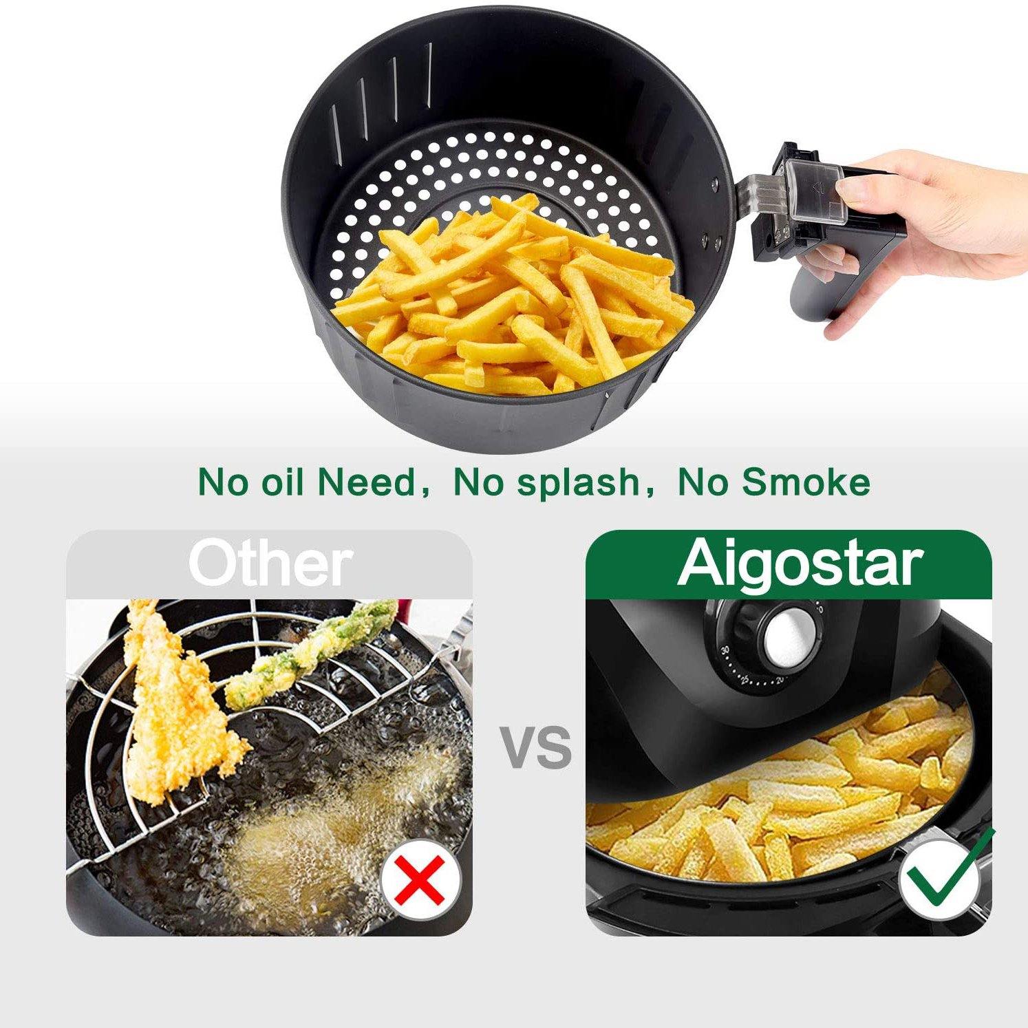 Aigostar Air Fryer 3.4Qt / 3.2L Kitchen & Dining - DailySale