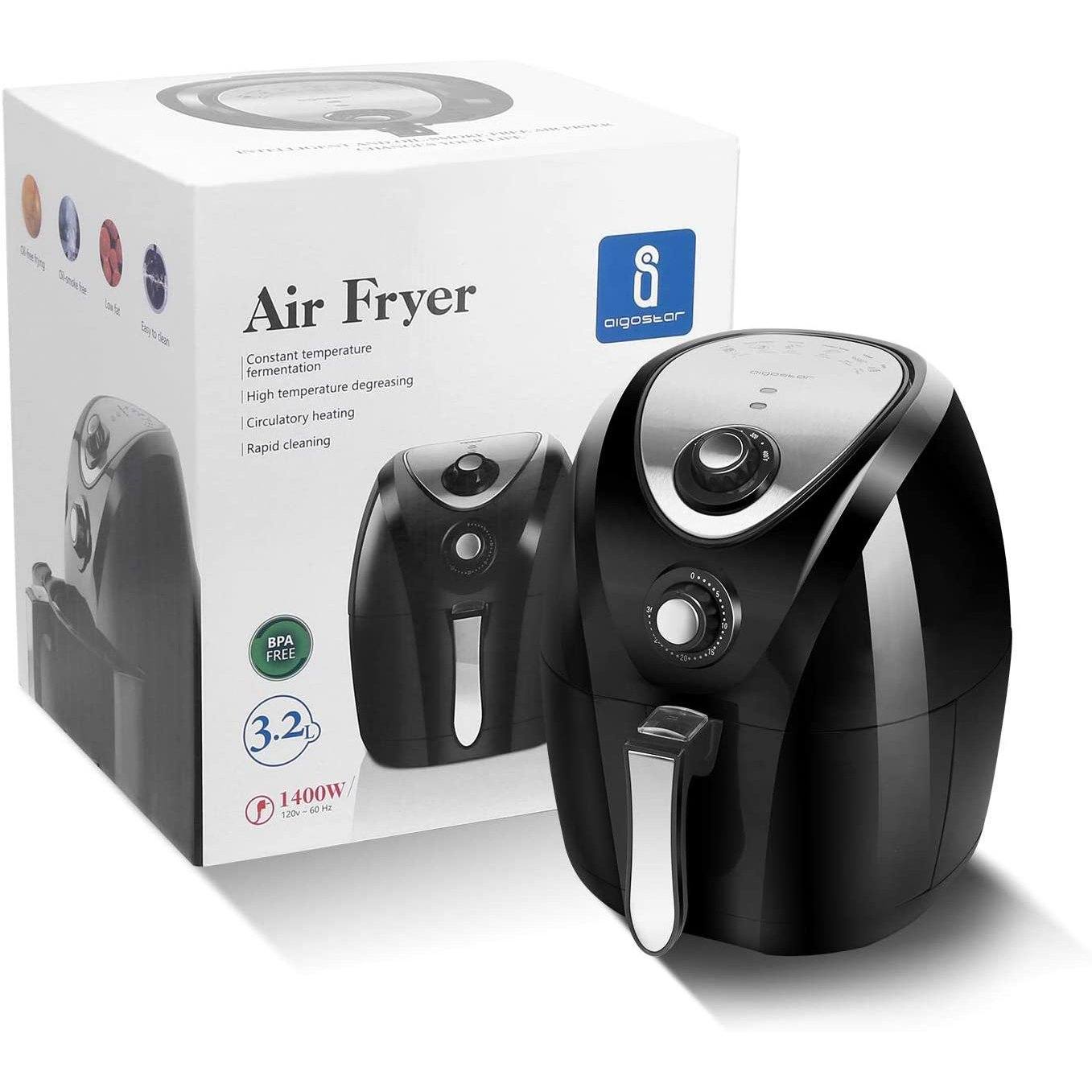 Aigostar Air Fryer 3.4Qt / 3.2L Kitchen & Dining - DailySale