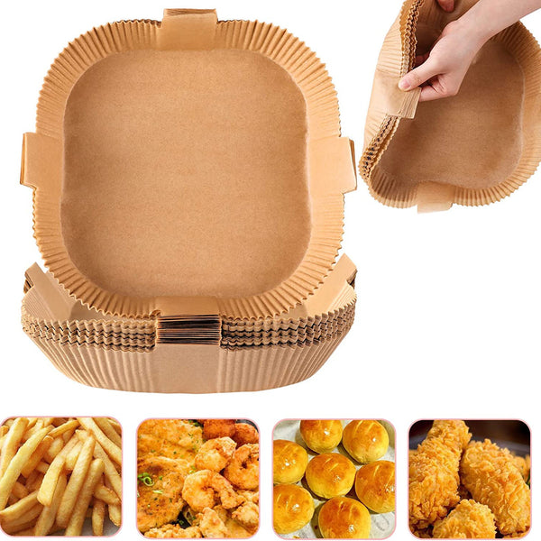 Air Fryer Disposable Paper Liners Kitchen Tools & Gadgets Natural - DailySale