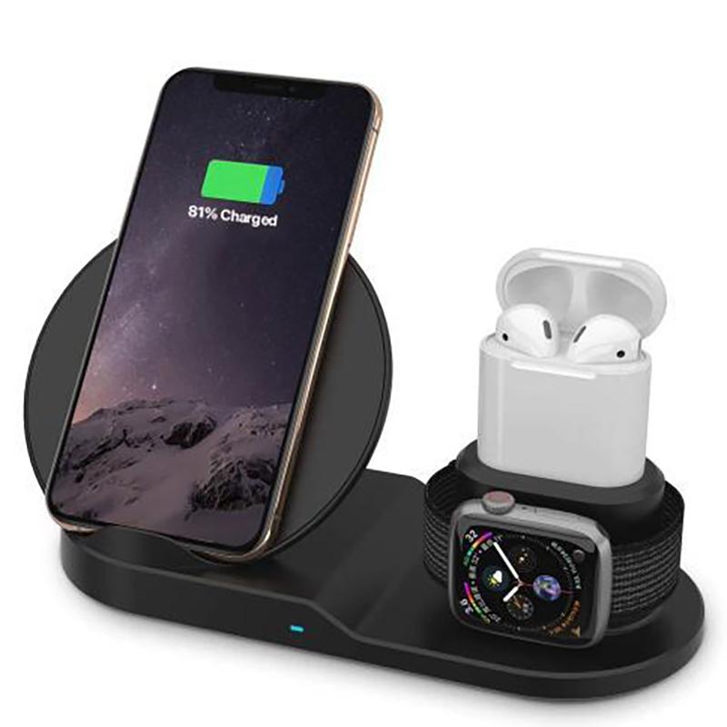 AirDock 3-in-1 Wireless Power Charging Station Gadgets & Accessories - DailySale