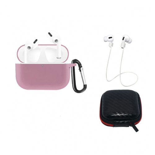 AirPods 1, 2 and Pro Case Cover and Accessory Pack Audio Accessories Pink AirPods 1/ 2 - DailySale
