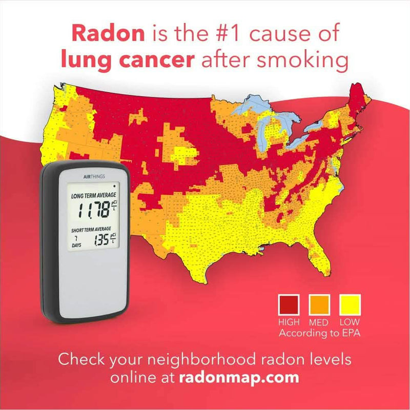 Airthings Corentium Home Radon Detector 223 Portable Everything Else - DailySale