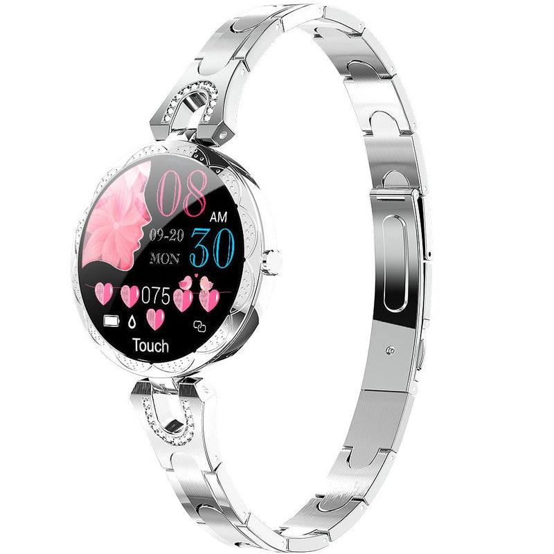 AK15 Women's Smart Watch Smart Watches Silver - DailySale