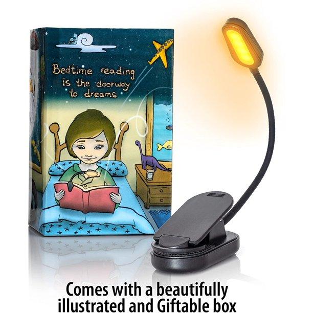 All in One Book Light Gift Set- 1600K Soft Strain-Free Reading Light Indoor Lighting - DailySale